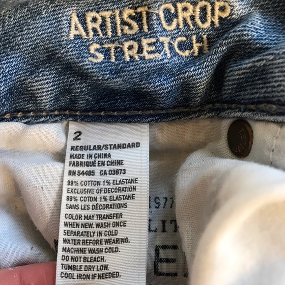 American Eagle Artist Crop Stretch Jeans - Picture 7 of 7